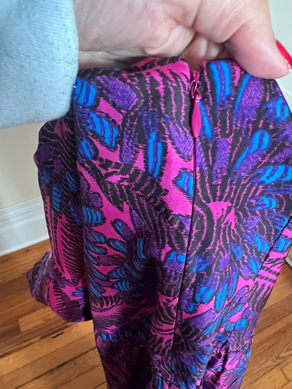 J.Crew Bright Dahlia Floral 100% Silk Strappy Jumpsuit with Pockets Size 6